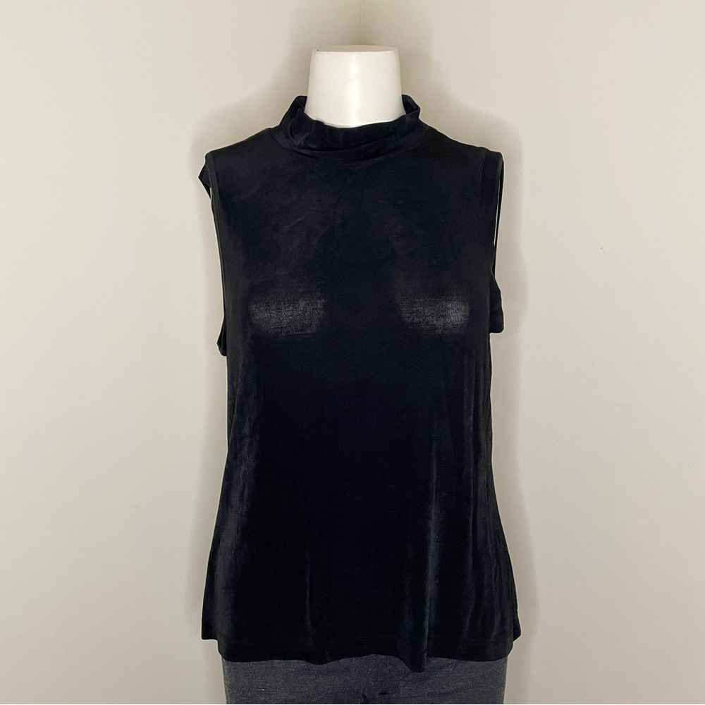 Chicos Travelers sleeveless tank top black